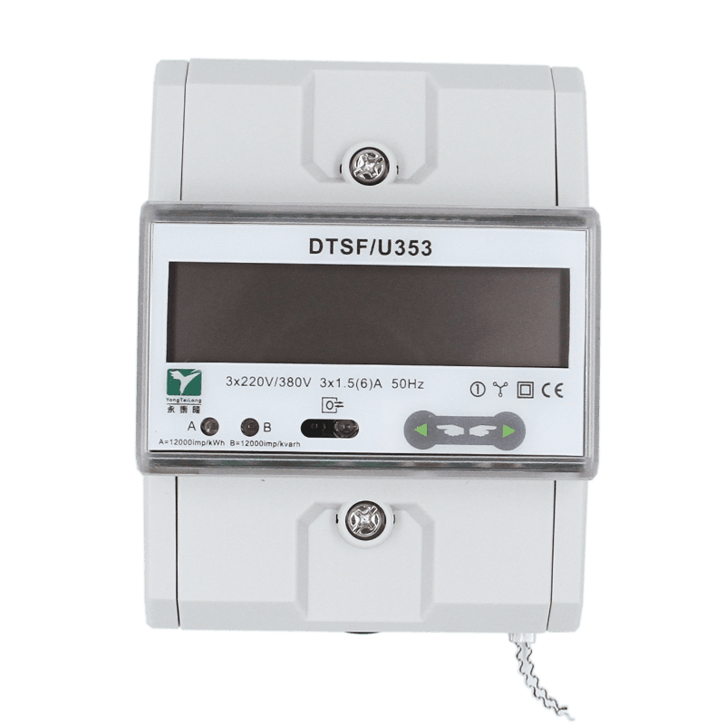 Medidor elétrico trifásico multifuncional seguro para carregador EV rápido